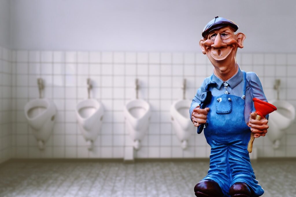 plumber, pömpel, figure